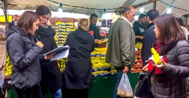 At a Weekly Market in Berlin. Photo: Jana Scholz