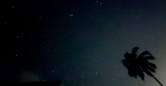 Sternenhimmel über Elmina Sternenhimmel über Elmina