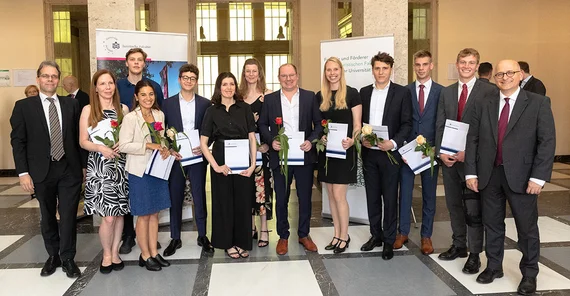 Bei der Verleihung des Wolf-Rüdiger-Bub-Preises 2024.