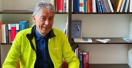 Prof. Dr. Ottmar Ette im Gespräch.