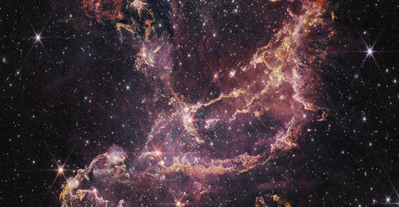 Sternhaufen NGC346 und Nebel in der kleinen Mangellanschen Wolke Sternhaufen NGC346 und Nebel in der kleinen Mangellanschen Wolke