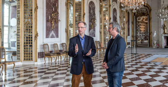 Dr. Jürgen Luh (SPSG) und Prof. Dr. Iwan-Michelangelo D‘Aprile. Foto: Karla Fritze. Dr. Jürgen Luh (SPSG) und Prof. Dr. Iwan-Michelangelo D‘Aprile. Foto: Karla Fritze.