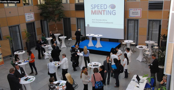 Seit vier Jahren gibt es SpeedMINTing. Foto: Franka Bierwagen Seit vier Jahren gibt es SpeedMINTing. Foto: Franka Bierwagen