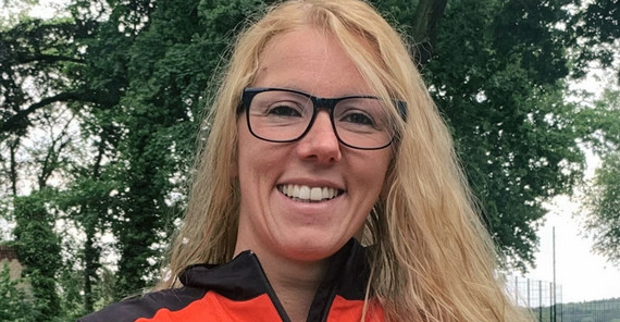 Schwimmerin und Potsdamer Studentin Verena Schott Das Foto zeigt die Schwimmerin Verena Schott. Foto: LSB Sporthilfe Brandenburg