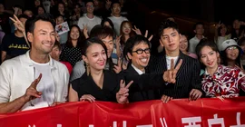 Auf der Filmpremiere in Peking. Foto: Kaya Neutzer