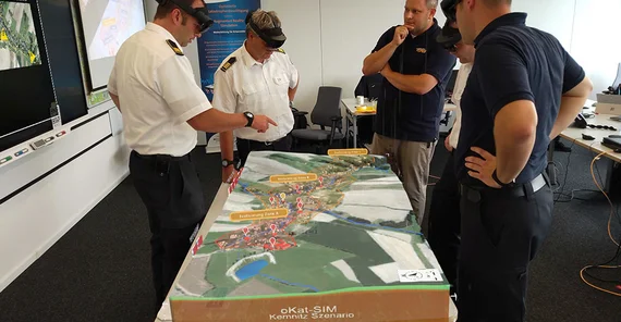 oKat-SIM-Simulationstest, Stadt Leverkusen