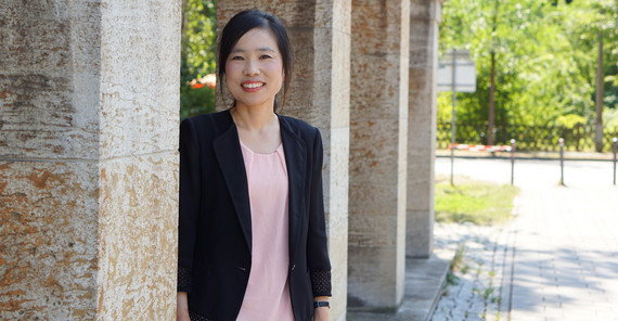 Gastprofessorin Jungnyum Lee. Foto: Adda Grauert. Gastprofessorin Jungnyum Lee. Foto: Adda Grauert.