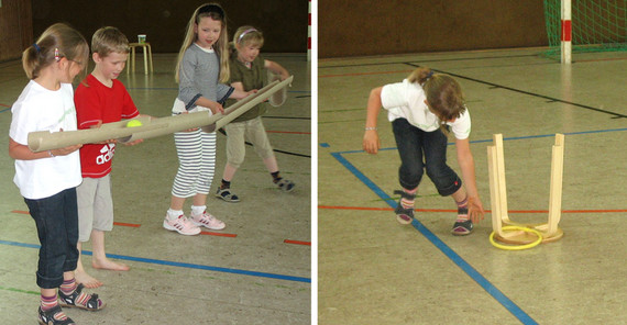 An exercise of the training program at KIDZ | Photo: Bettina Arasin An exercise of the training program at KIDZ | Photo: Bettina Arasin