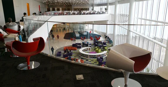 Die Bibliothek der North Carolina State University. Foto: U. Lucke.