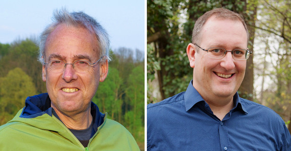 Lutz Wisotzki (left) and Christoph Pfrommer (right) | Photo: private / AIP Lutz Wisotzki (left) and Christoph Pfrommer (right) | Photo: private / AIP