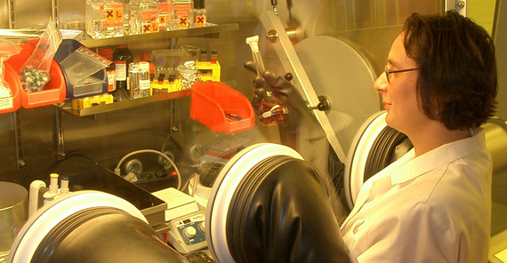 Untersuchungen von Polymeren- Foto: Frank Jaiser. Untersuchungen von Polymeren- Foto: Frank Jaiser.