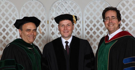 Dr. Robert Wexler, Präsident der American Jewish University, Prof. Oliver Günther Ph.D., Präsident der Universität Potsdam und Rabbiner Prof. Dr. Bradley S. Artson, Dean der Ziegler School of Rabbinic Studies und Vizepräsident der AJU (Foto: AJU) Dr. Robert Wexler, Präsident der American Jewish University, Prof. Oliver Günther Ph.D., Präsident der Universität Potsdam und Rabbiner Prof. Dr. Bradley S. Artson, Dean der Ziegler School of Rabbinic Studies und Vizepräsident der AJU (Foto: AJU)