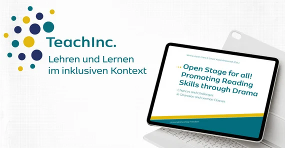 Text im bild: TeachInc. Lehren und Lernen im inklusiven Kontext