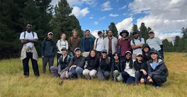 Studierende des CLEWS-Masterstudiengangs auf einem Gruppenfoto.