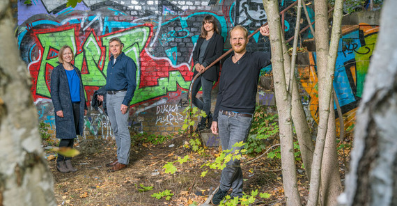 Dr. Katharina Mohring, Prof. Dr. Manfred Rolfes, Julia Borgold, Dr. Jan Lorenz Wilhelm. | Foto: Gerhard Westrich | Westrichfoto.de Dr. Katharina Mohring, Prof. Dr. Manfred Rolfes, Julia Borgold, Dr. Jan Lorenz Wilhelm. | Foto: Gerhard Westrich | Westrichfoto.de