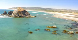 Coastal morphology of the seismically active area of Pichilemu (Chile)