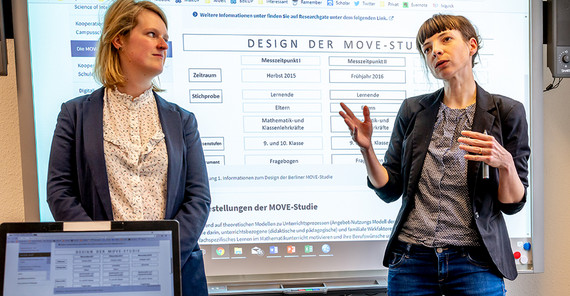 Charlott Rubach and Rebecca Lazarides. Photo: Karla Fritze. Charlott Rubach and Rebecca Lazarides. Photo: Karla Fritze.