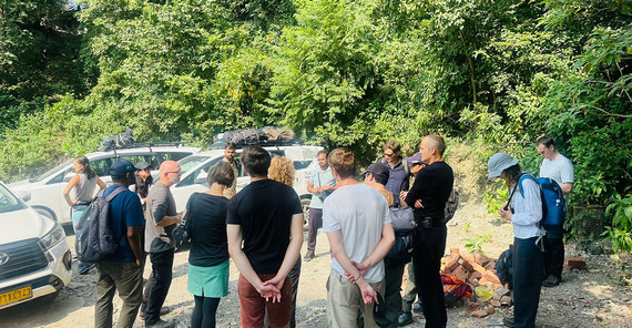 Diskussion über die Geologie des Himalaya. Diskussion über die Geologie des Himalaya.