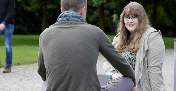 Universitätsstipendiatin Lisa Ihde | Foto: Sandra Scholz Universitätsstipendiatin Lisa Ihde | Foto: Sandra Scholz